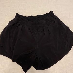 Lululemon Track That 5" Black Shorts
